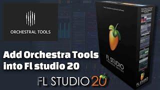 How to add Orchestral tools, sine player, Layer plugin into FL Studio 20