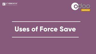 Uses of force_save in Odoo | Read only Field, force_save attribute in Odoo