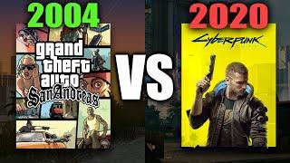 Cyberpunk is worse than a game from 2004 - GTA San Andreas vs Cyberpunk 2077 [No Spoilers]