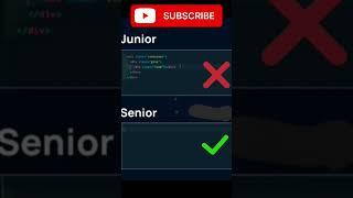 Junior Vs Senior | Noob Vs Pro| #webdevelopment #coding #html #html5 #javascript #shorts #java #web