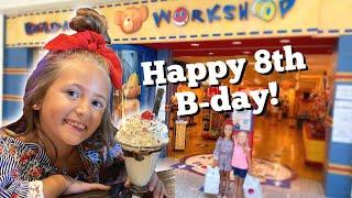 HALLIE'S UNFORGETTABLE 8TH BIRTHDAY / Surprise Reactions From Morning to Night!