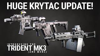 HUGE Krytac Update! | Trident MK3s, New LMG & Kriss Vector + More!