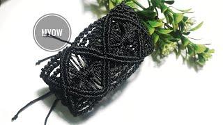 MACRAME SQUARE BRACELET FOR MEN - MYOW 404