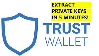 Extract Private Keys from Trust Wallet - works for Bitcoin, Ethereum, Litecoin and other cryptos