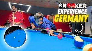 Snooker Experience in Germany | A best day. ️