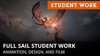 Full Sail University Student Work: Animation, Design, and Film