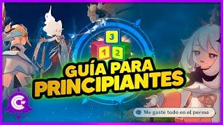 GUIA para PRINCIPIANTES 0% Mucho texto 100% Diversion - Genshin Impact