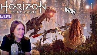 This game is so PRETTY | PART 1 | Horizon Zero Dawn *Blind* Playthrough