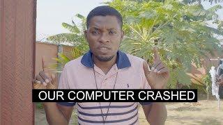 OUR COMPUTER CRASHED (Mark Angel Comedy)