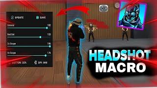 New Headshot MACRO Tool 100% Working | Free Fire Headshot Macro App for Mobile ll How To Macro