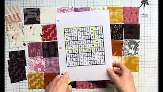 Patchwork Placemat Prep - Chain Piecing