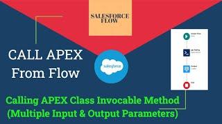 28. Salesforce Flow | Call APEX From Flow | Multiple Input and Output Parameters