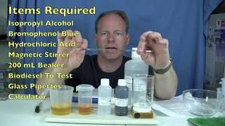 How To Test Biodiesel For Soap Content - Utah Biodiesel Supply