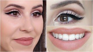 GRWM Easy Cut Crease Makeup Tutorial 2016 | Beauty with Emily Fox