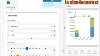 Appsheet, col series chart bug