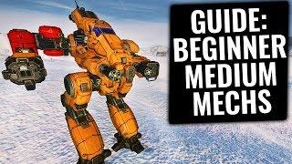 BEST MEDIUM MECHS FOR BEGINNERS - MWO Beginner Guide - Mechwarrior Online 2021 MWO