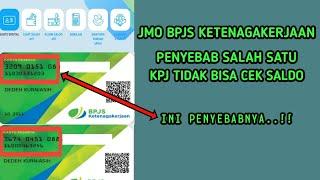 Penyebab saldo bpjs ketenagakerjaan tidak muncul | JMO MOBILE | Ini solusinya