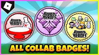 How To Get ALL 3 TOWER HERO BADGES in Make a Cake! (Tower Heroes Collab) [ROBLOX]