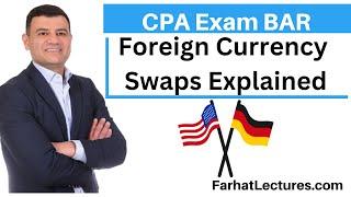 Foreign Currency Swaps. CPA Exam.