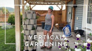 Verical Gardening with a Greenstalk Tower