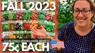 The BEST Deal on Heirloom Seeds & A GIVEAWAY! @sowrightseeds