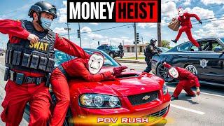 PARKOUR VS MONEY HEIST 3! | BAD GUYS: No ESCAPE, POLICE Close Case (BELLA CIAO REMIX) | Epic POV