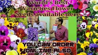 World's Best Variety Flower Seeds are available here. You can Order them online also