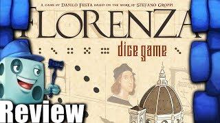 Florenza Dice Game Review - with Tom Vasel