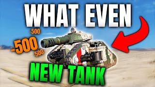 NEW tank is kinda busted...