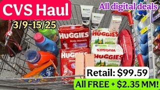 CVS Haul - Free & Cheap Coupon Deals 3/9-15/25 | Digital Coupon Deals