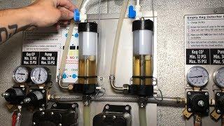 How to Clean A Long Draw Bottoms Up Draft Beer System