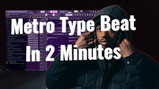 How To Metro In 2 Minutes | FL Studio Beat Breakdown | Metro Boomin Type Beat 2024 |