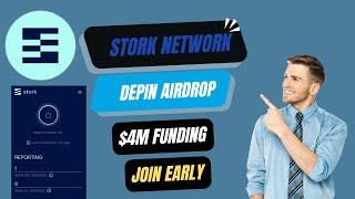 Stork Network Airdrop | New Depin Project | How to Join Stork Network Airdrop