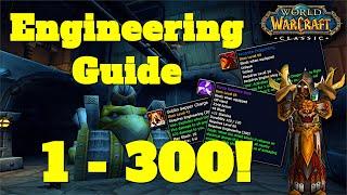 Wow Classic Engineering Guide | 1 - 300 Cheap & Simple | Roly The Holy Paladin | Classic Wow