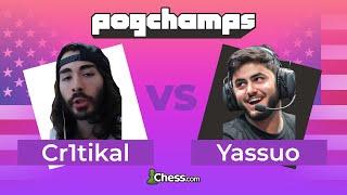 @Yassuo Finds a KILLER Fork vs @penguinz0 | Chess.com PogChamps Consolation Quarterfinals