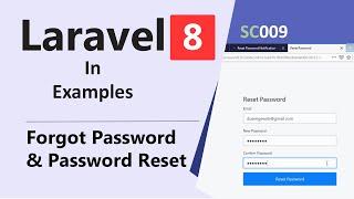 SC009 -  Forgot Password and Password Reset in Laravel 8