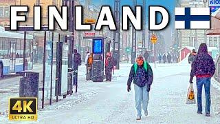  FINLAND, TAMPERE: City Walking Tour | 4K Walk