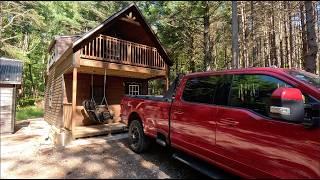 Break-In Tools Stolen Story, and T&G Install at the Cabin