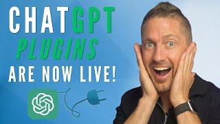 Open AI Chat GPT Plugins OFFICIAL (Demo & How to Use) Browsing, 3rd Party & MORE