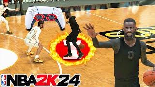 BEST ADVANCED  DRIBBLE TUTORIAL WITH HANDCAM ON NBA 2K24