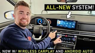 NEW Hyundai & Kia ccNC Infotainment System (WIRELESS CarPlay & Android Auto): Review & Tutorial!