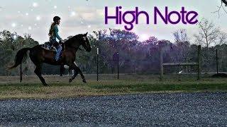 ~High Note~ First ride with Misty at home!