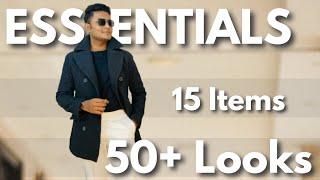 15 Items You Need | 50+ Outfits for Men