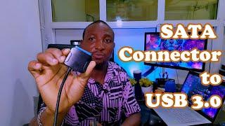 How to connect SATA Hard drive through a 3.0 USB to backup your PC or Phone