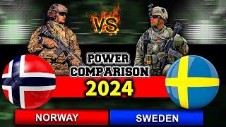 Norway vs Sweden military power comparison 2024 | Sweden vs Norway military | Battle of world armeis