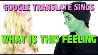 Google Translate Sings: "What Is This Feeling" - Wicked ft. Julia Koep