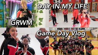 DAY IN MY LIFE: game day vlog, grwm, school, etc.