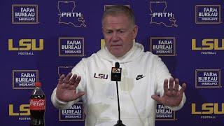 LSU BrIan Kelly "taking receipts, and we'll see you at the national championship" Oklahoma postgame