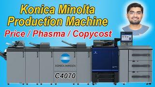 Konica Minolta  AccurioPress C4070 | Photo Album Printing Machine