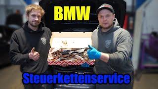 BMW Steuerkettenservice l N43 l 1er l 3er l ein muss bei diesen Motoren l Kettenprobleme l #kjmobil